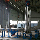 Stainless Steel 304 Vertical Spiral Dry Elevator Conveyor For Cocoa Powder Cooling