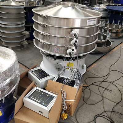 Circular Ultrasonic Meat Bone Meal Vibrating Screen Machine 50 Micron