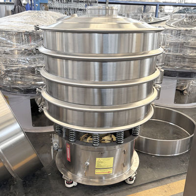 Stainless steel oxide pigment rotary vibrating screen additive slurry filter impurities screen