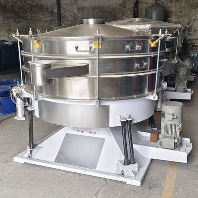 Food-grade tumbler screening machine with high screening accuracy and large processing capacity