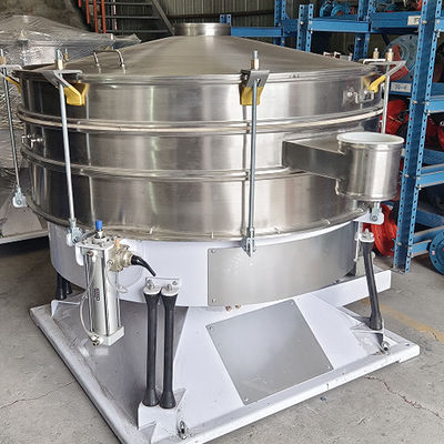 Food-grade tumbler screening machine with high screening accuracy and large processing capacity