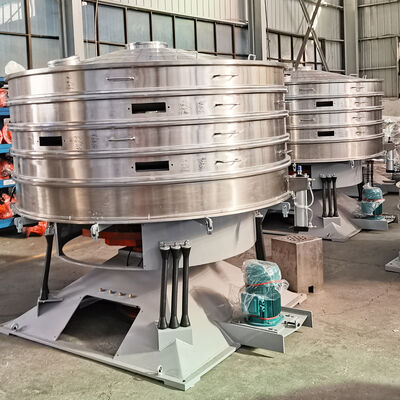 Food Grade Stainless Steel Tumbler Screening Machine with Unique Swing Screening Structure for Effective Material Separation