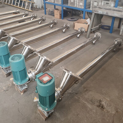Auger Screw Conveyor applied in grain chemical building materials and metallurgy industries for material transportation
