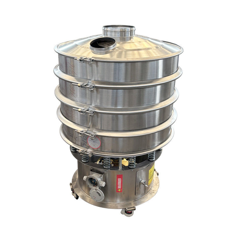 Stainless steel oxide pigment rotary vibrating screen additive slurry filter impurities screen