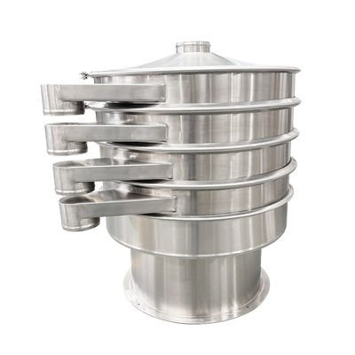 Machine de dépistage vibratoire à moteur à vibration verticale pour un classement précis et l'élimination des impuretés