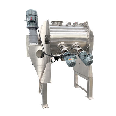 Mélangeur à charrue en acier inoxydable avec système de contrôle PLC et rotation de couteau charrue à grande vitesse pour un mélange uniforme