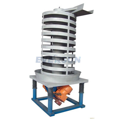 Convecteur à vis à auger Ascenseur spirale verticale entièrement fermé pour le levage continu de poudre sèche et de matériaux granulaires