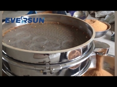 Machine de tamisage à écran vibrant en acier inoxydable de qualité alimentaire pour les granulés en poudre