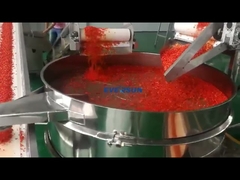 SUS304 Écran vibrant rotatif à 3 couches de charbon de bois 100 Mesh