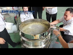 Diamètre 1500 mm Écran circulaire vibrant en acier au carbone / acier inoxydable