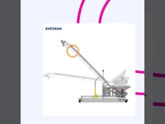 SUS304 316L Système de convoyeur Augeur, convoyeur à vis, alimentateur