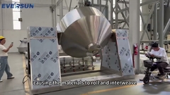 Mixeur à double cône de 3000 litres: le choix idéal pour le mélange de grande capacité et de haute efficacité